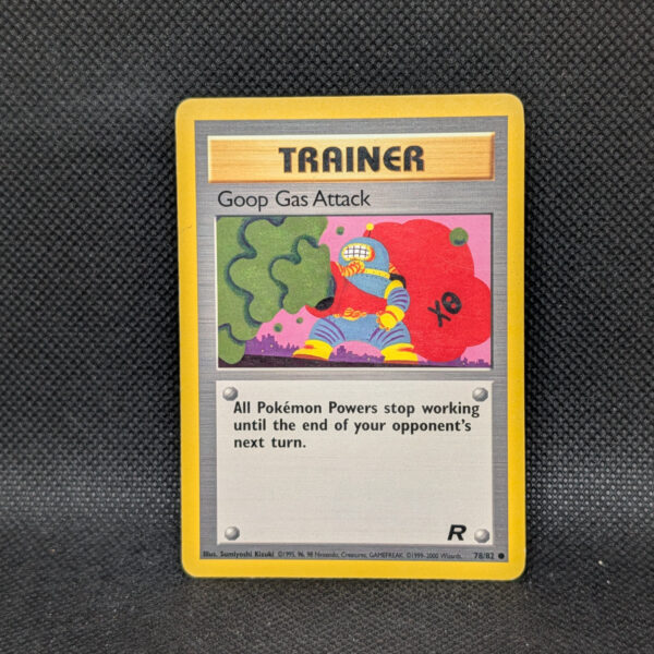 Pokémon Goop Gas Attack Team Rocket 78/82 Trainer Common · Lightly Played