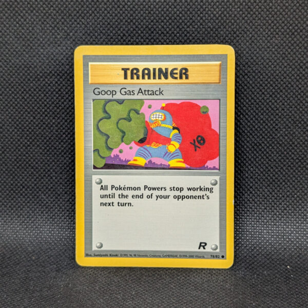 Pokémon Goop Gas Attack Team Rocket 78/82 Common Trainer · Lightly Played