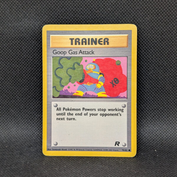 Pokémon Goop Gas Attack Team Rocket 78/82 Common Trainer · Lightly Played