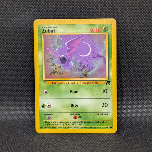 Pokémon Zubat Team Rocket 70/82 Common Unlimited · Lightly Played