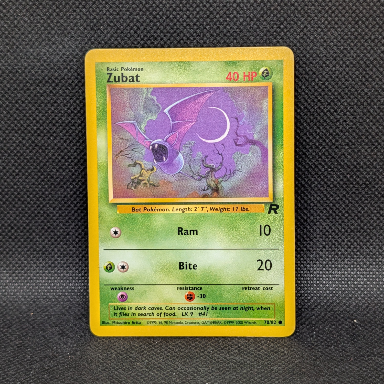 Pokémon Zubat Team Rocket 70/82 Common Unlimited · Lightly Played