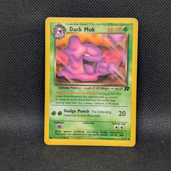 Pokémon Dark Muk Team Rocket 41/82 Uncommon · Lightly Played