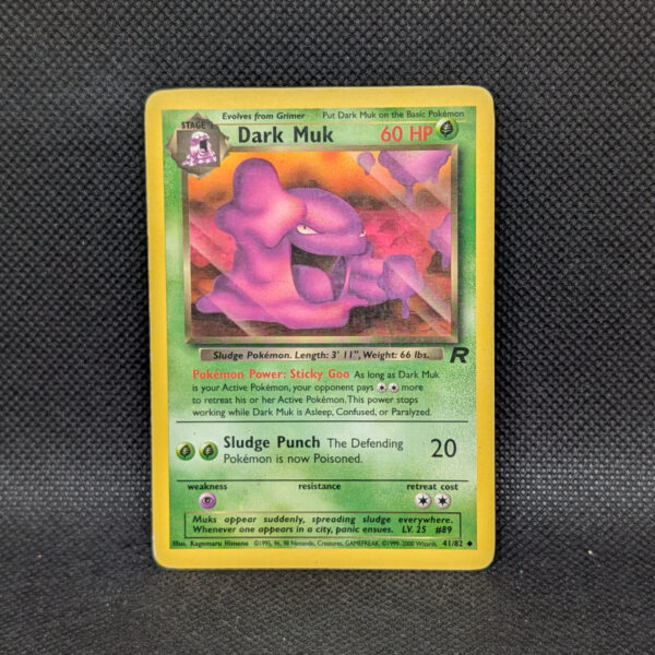 Pokémon Dark Muk Team Rocket 41/82 Uncommon · Lightly Played