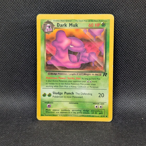 Pokémon Dark Muk Team Rocket 41/82 Uncommon · Lightly Played