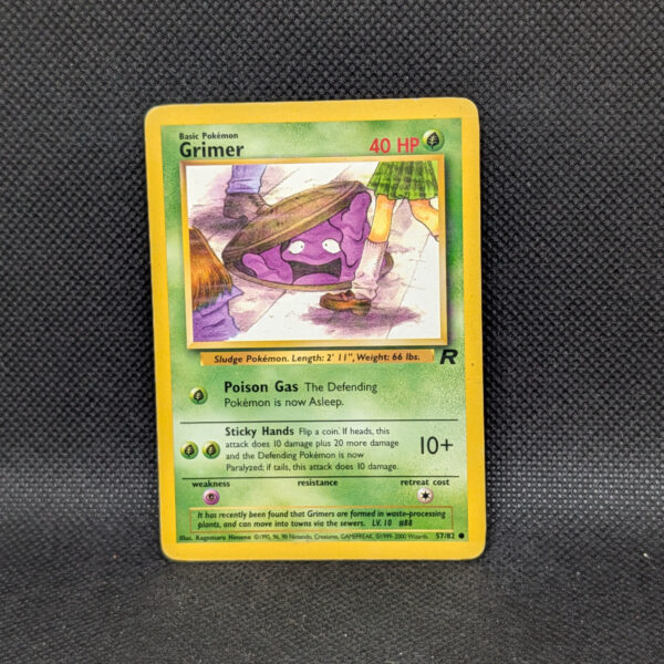 Pokémon Grimer Team Rocket 57/82 Common · Lightly Played