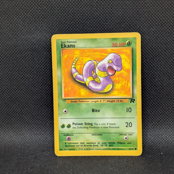Pokémon Ekans Team Rocket 56/82 Common Unlimited · Lightly Played