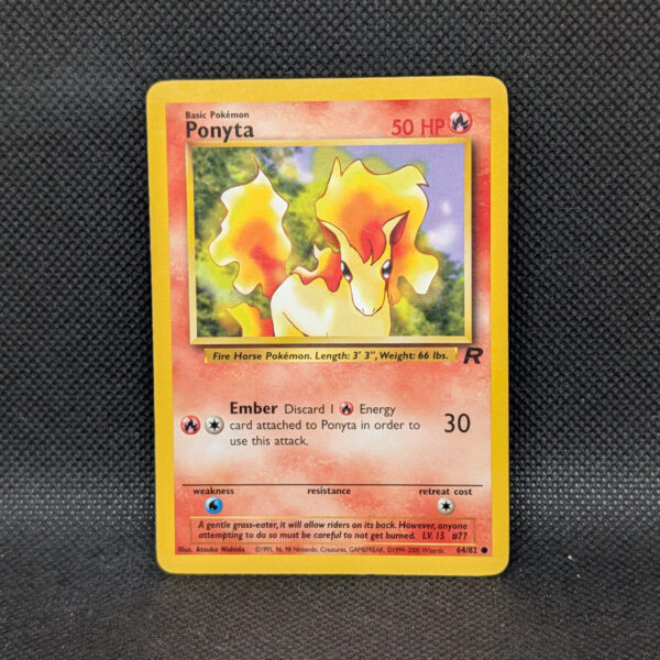 Pokémon Ponyta Team Rocket 64/82 Common · Near Mint
