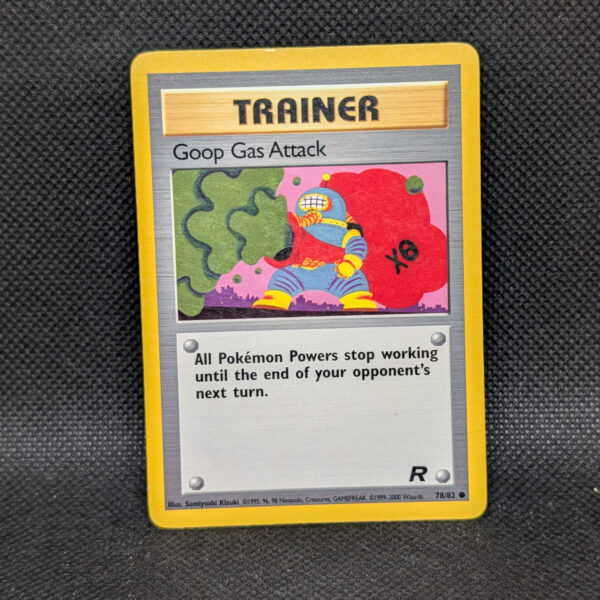 Pokémon Goop Gas Attack Team Rocket 78/82 Common Trainer · Near Mint