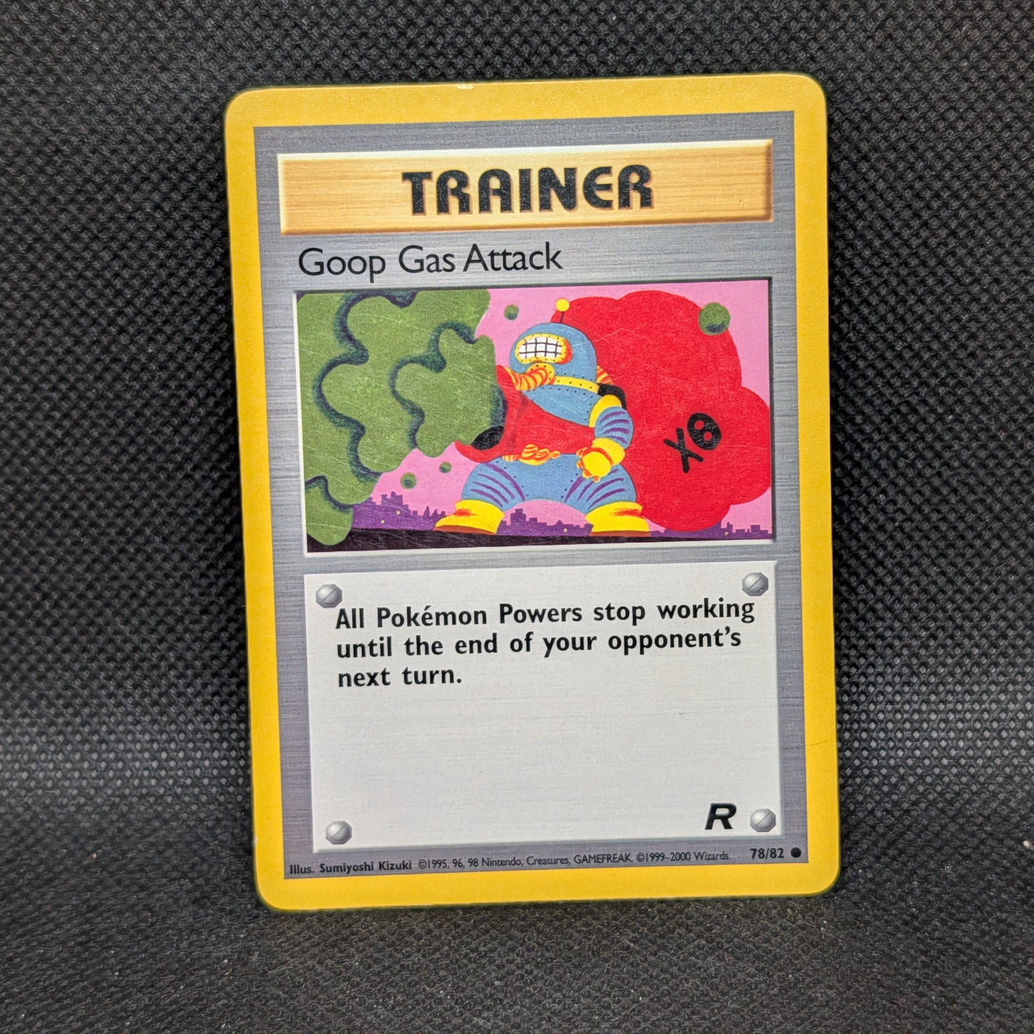 Pokémon Goop Gas Attack Team Rocket 78/82 Common Trainer · Near Mint
