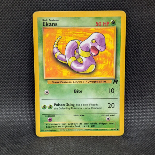 Pokémon Ekans Team Rocket 56/82 Common · Near Mint