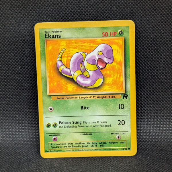 Pokémon Ekans Team Rocket 56/82 Common Unlimited · Lightly Played