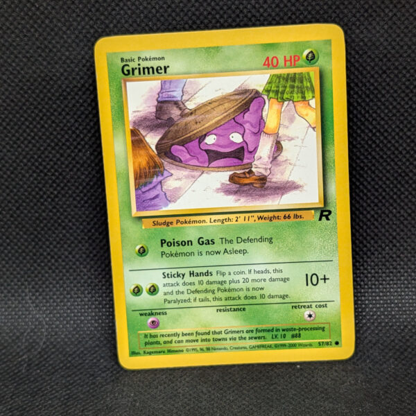 Pokémon Grimer Team Rocket 57/82 Common Unlimited · Lightly Played
