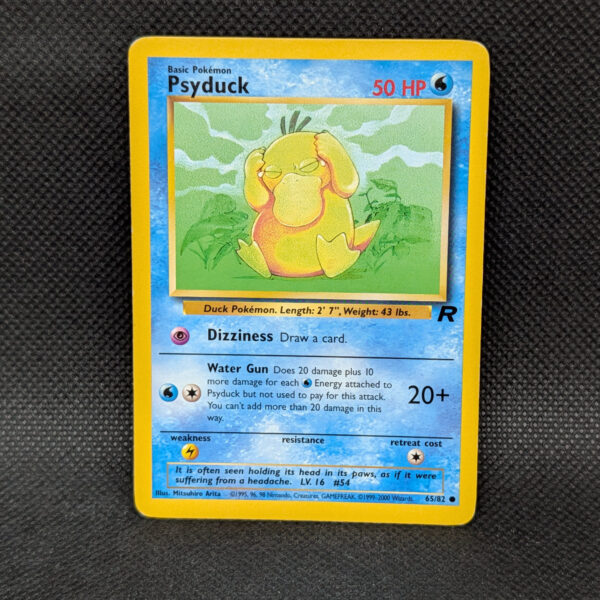 Pokémon Psyduck Team Rocket 65/82 Common Unlimited · Lightly Played