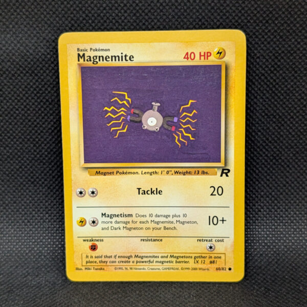 Pokémon Magnemite Team Rocket 60/82 Common · Lightly Played