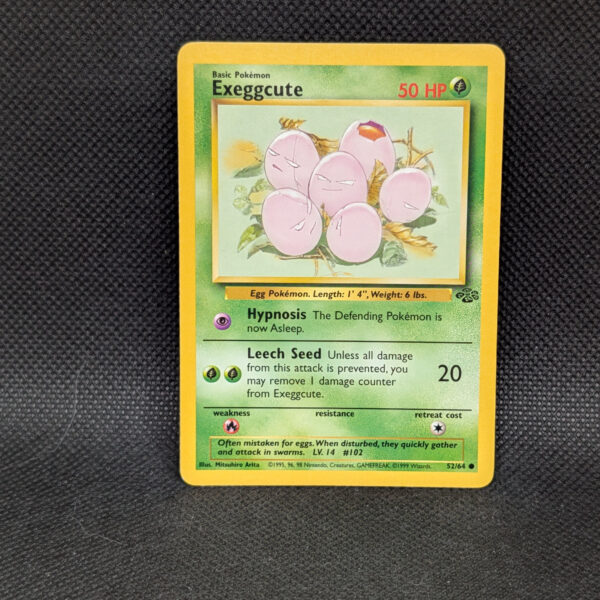 Pokémon Exeggcute Jungle 52/64 Common · Lightly Played