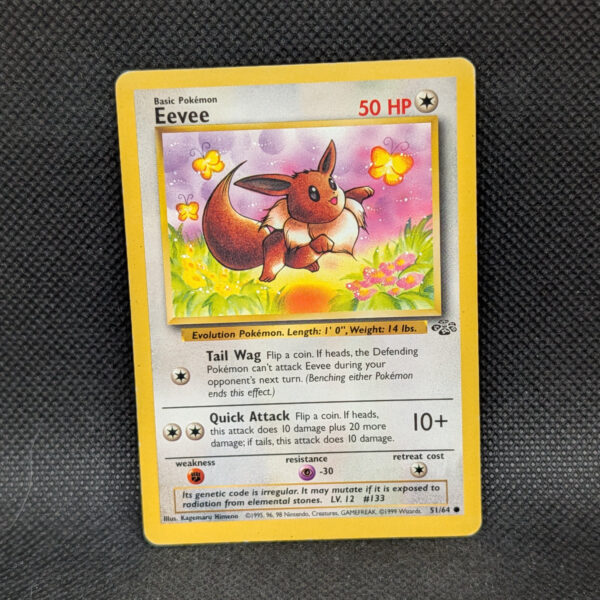Pokémon Eevee Jungle Set 51/64 Common Unlimited · Lightly Played