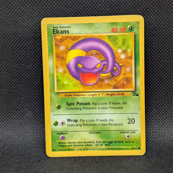 Pokémon Ekans Jungle Set 46/62 Common Unlimited · Lightly Played