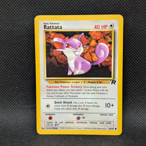 Pokémon Rattata Team Rocket 66/82 Common Unlimited · Lightly Played