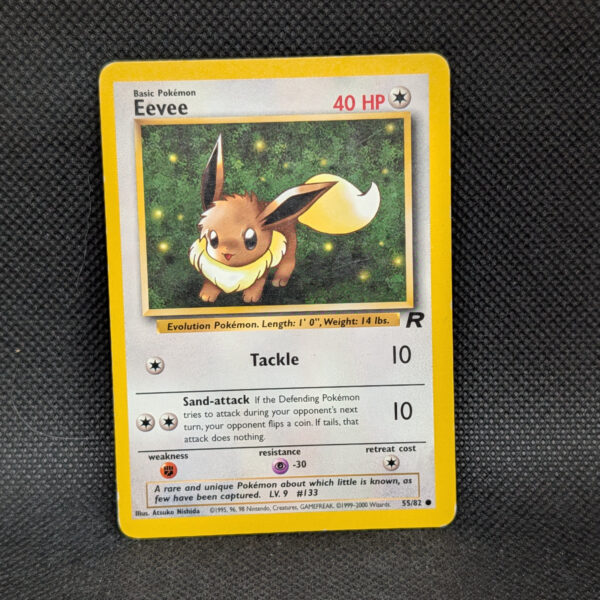 Pokémon Eevee Team Rocket 55/82 Common Unlimited · Lightly Played