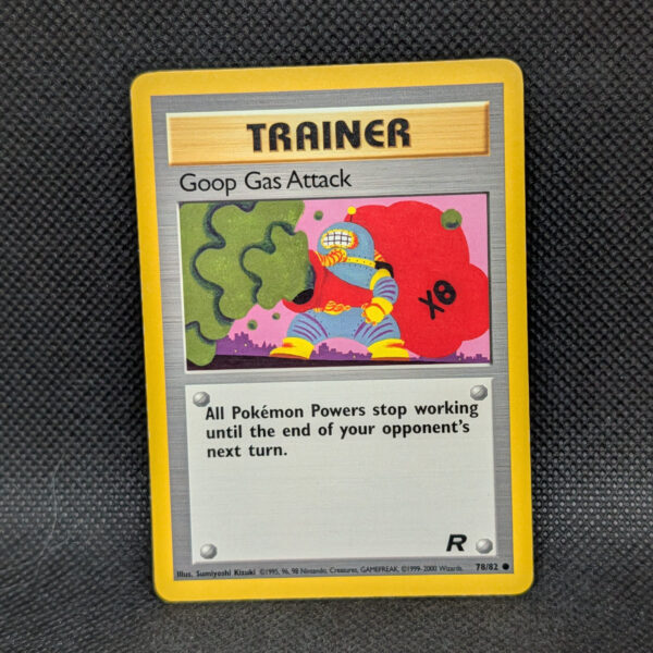 Pokémon Goop Gas Attack Team Rocket 78/82 Common Trainer · Near Mint