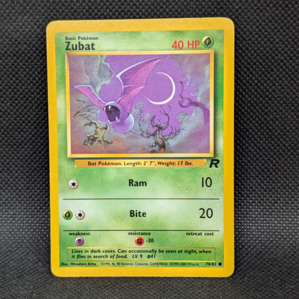 Pokémon Zubat Team Rocket 70/82 Common Unlimited · Lightly Played