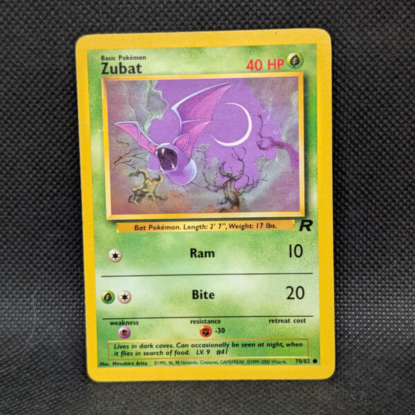 Pokémon Zubat Team Rocket 70/82 Common · Lightly Played