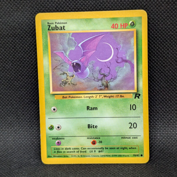 Pokémon Zubat Team Rocket 70/82 Common Unlimited · Lightly Played