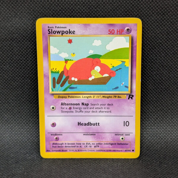 Pokémon Slowpoke Team Rocket 67/82 Common · Lightly Played