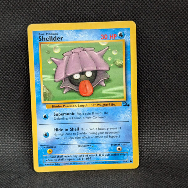 Pokémon Shellder Fossil Set 54/62 Common · Lightly Played Unlimited
