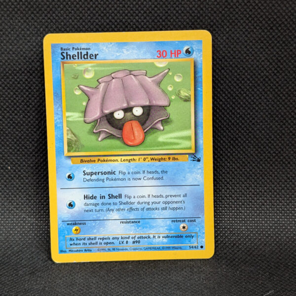 Pokémon Shellder Fossil Set 54/62 Common · Lightly Played Unlimited