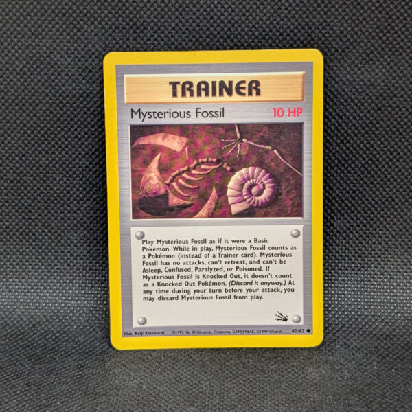 Pokémon Mysterious Fossil Fossil Set 62/62 Common Trainer · Lightly Played