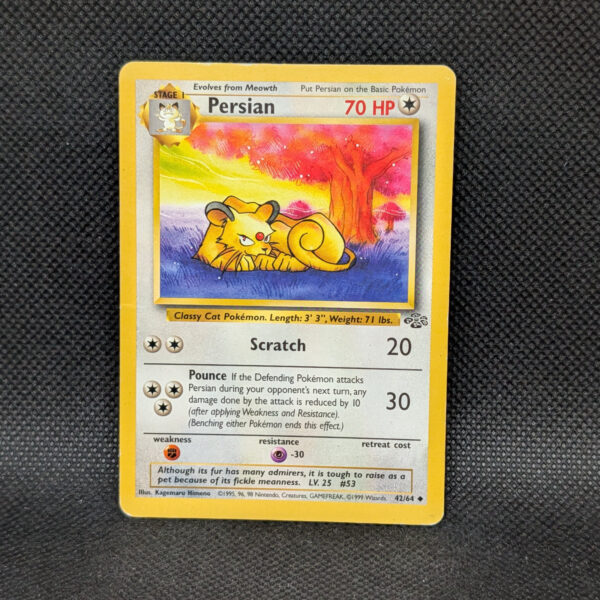 Pokémon Persian Jungle Set 42/64 Uncommon · Lightly Played 1999