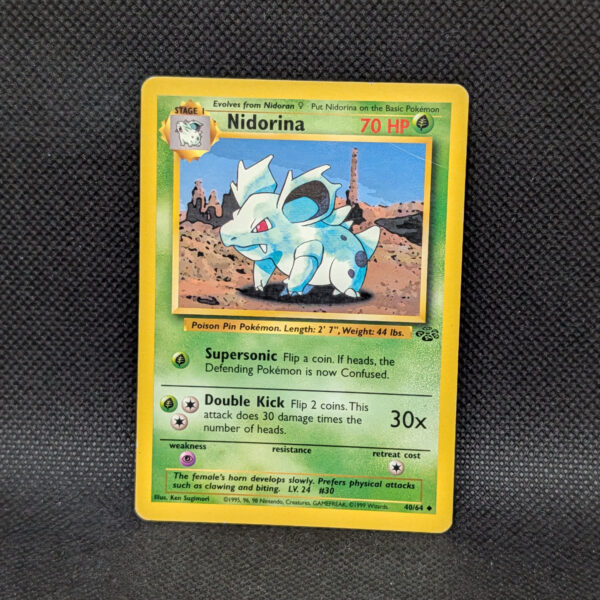 Pokémon Nidorina Jungle Set 40/64 Common Unlimited · Lightly Played