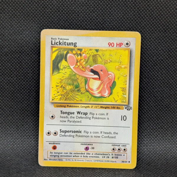 Pokémon Lickitung Jungle Set 38/64 Uncommon · Lightly Played