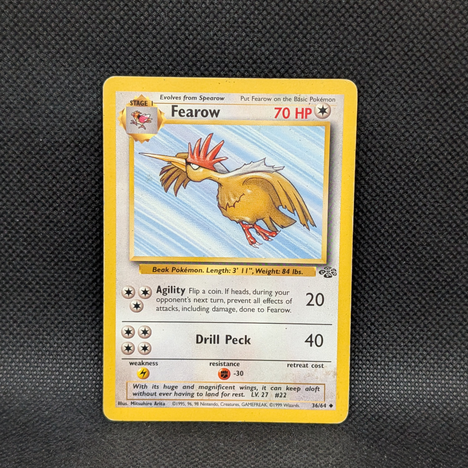 Pokémon Fearow Jungle Set 36/64 Uncommon · Lightly Played Unlimited