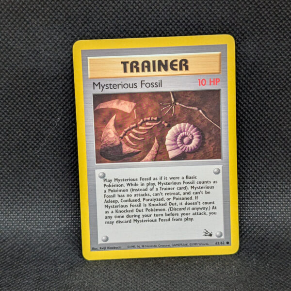 Pokémon Mysterious Fossil Fossil Set 62/62 Common Trainer · Lightly Played