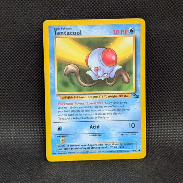 Pokémon Tentacool Fossil 56/62 Common · Lightly Played