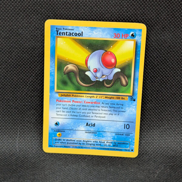 Pokémon Tentacool Fossil 56/62 Common Unlimited · Lightly Played