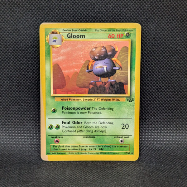 Pokémon Gloom Jungle Set 37/64 Common Unlimited · Lightly Played