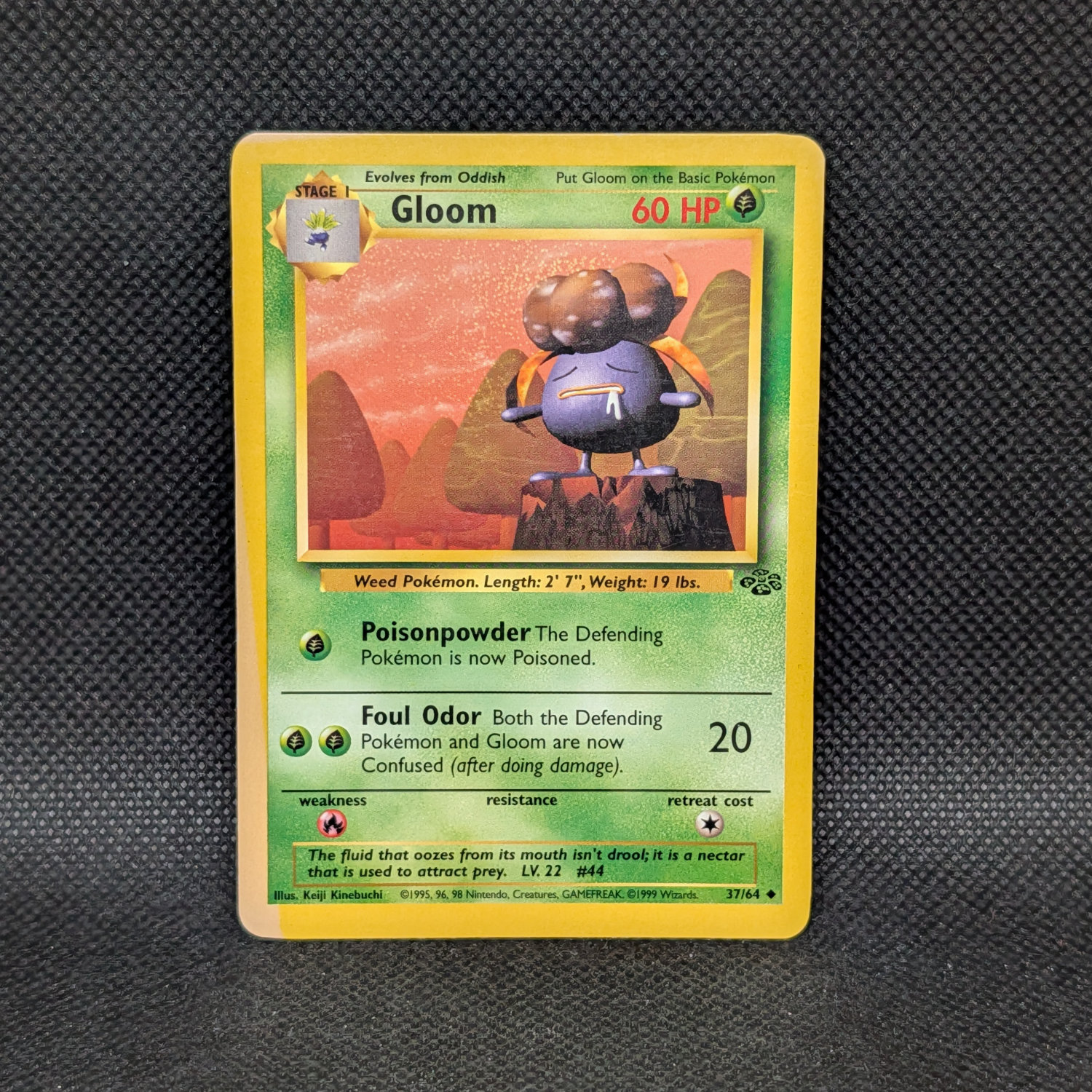 Pokémon Gloom Jungle Set 37/64 Common Unlimited · Lightly Played