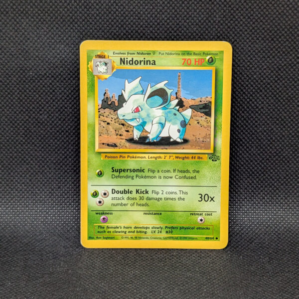 Pokémon Nidorina Jungle Set 40/64 Common Unlimited · Lightly Played