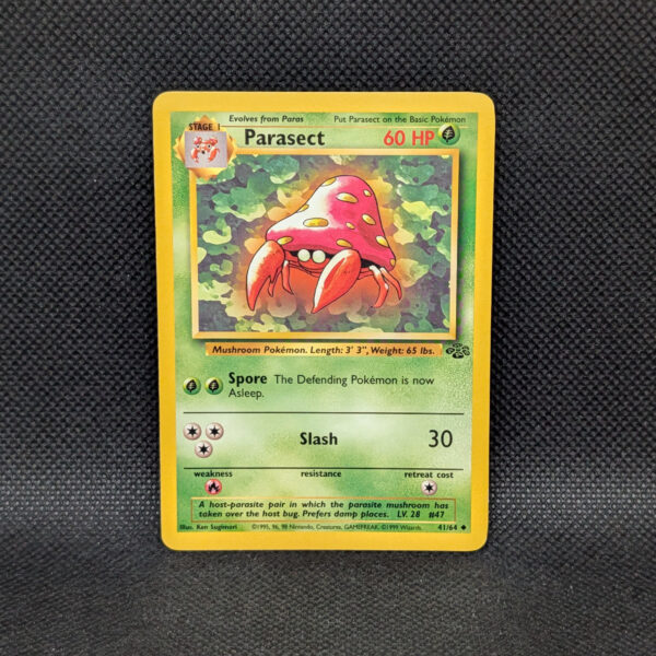 Pokémon Parasect Jungle Set 41/64 Common · Lightly Played Unlimited