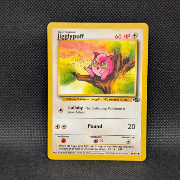 Pokémon Jigglypuff Jungle Set 54/64 Common · Lightly Played Unlimited