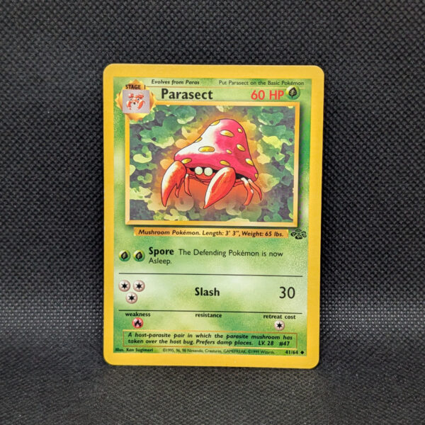 Pokémon Parasect Jungle Set 41/64 Common Unlimited · Lightly Played