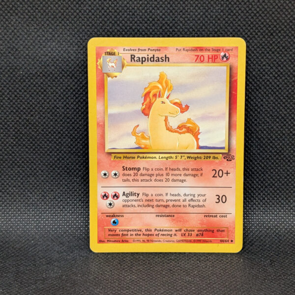 Pokémon Rapidash Jungle Set 44/64 Uncommon · Near Mint Unlimited