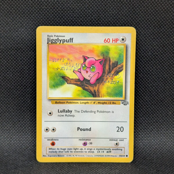 Pokémon Jigglypuff Jungle Set 54/64 Common · Lightly Played