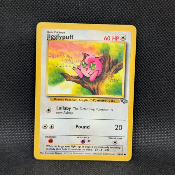 Pokémon Jigglypuff Jungle Set 54/64 Common · Lightly Played