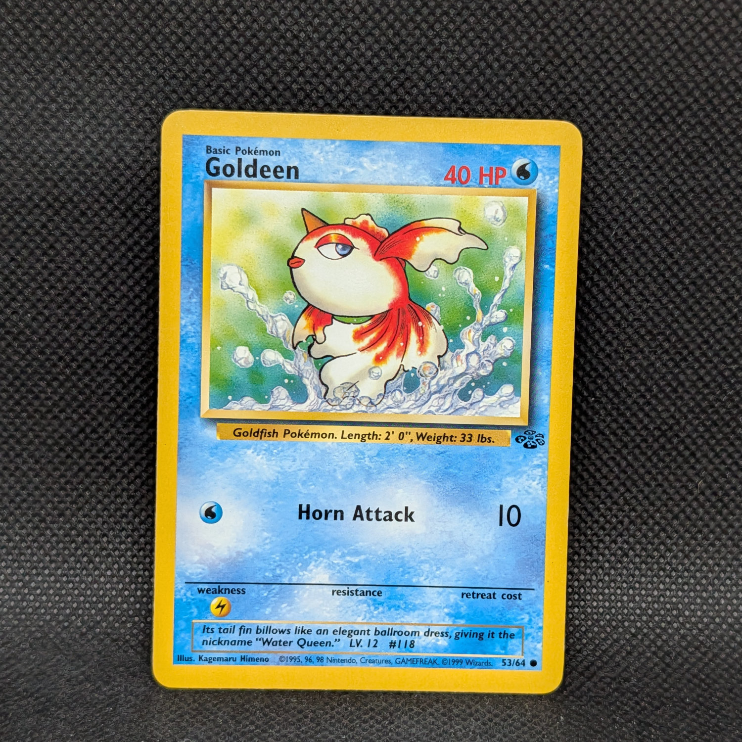 Pokémon Goldeen Jungle Set 53/64 Common · Lightly Played Unlimited