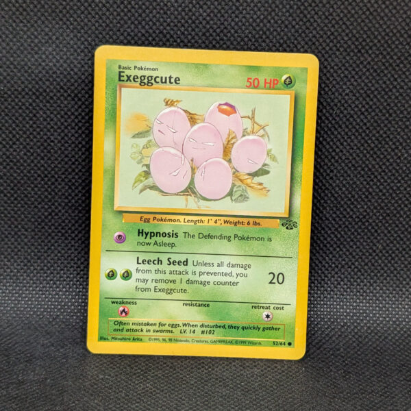 Pokémon Exeggcute Jungle Set 52/64 Common · Lightly Played