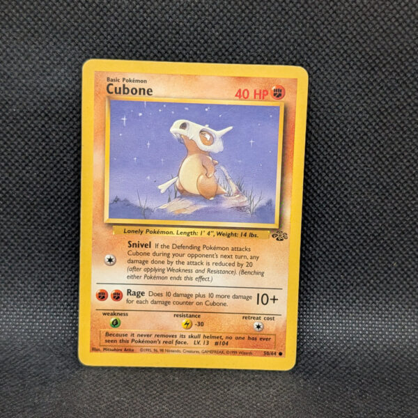 Pokémon Cubone Jungle Set 50/64 Common · Lightly Played Unlimited